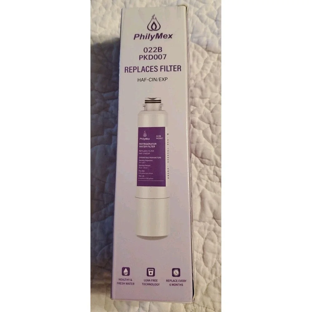 PhillyMex‎ 022bpkd007 Replaces Filter HAF-CIN/EXP Refrigerator Water Filter
